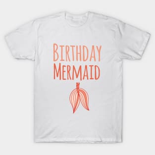 Mermaid Birthday | Mermaid Birthday Party | Mermaid Tail | Mermaid Party T-Shirt